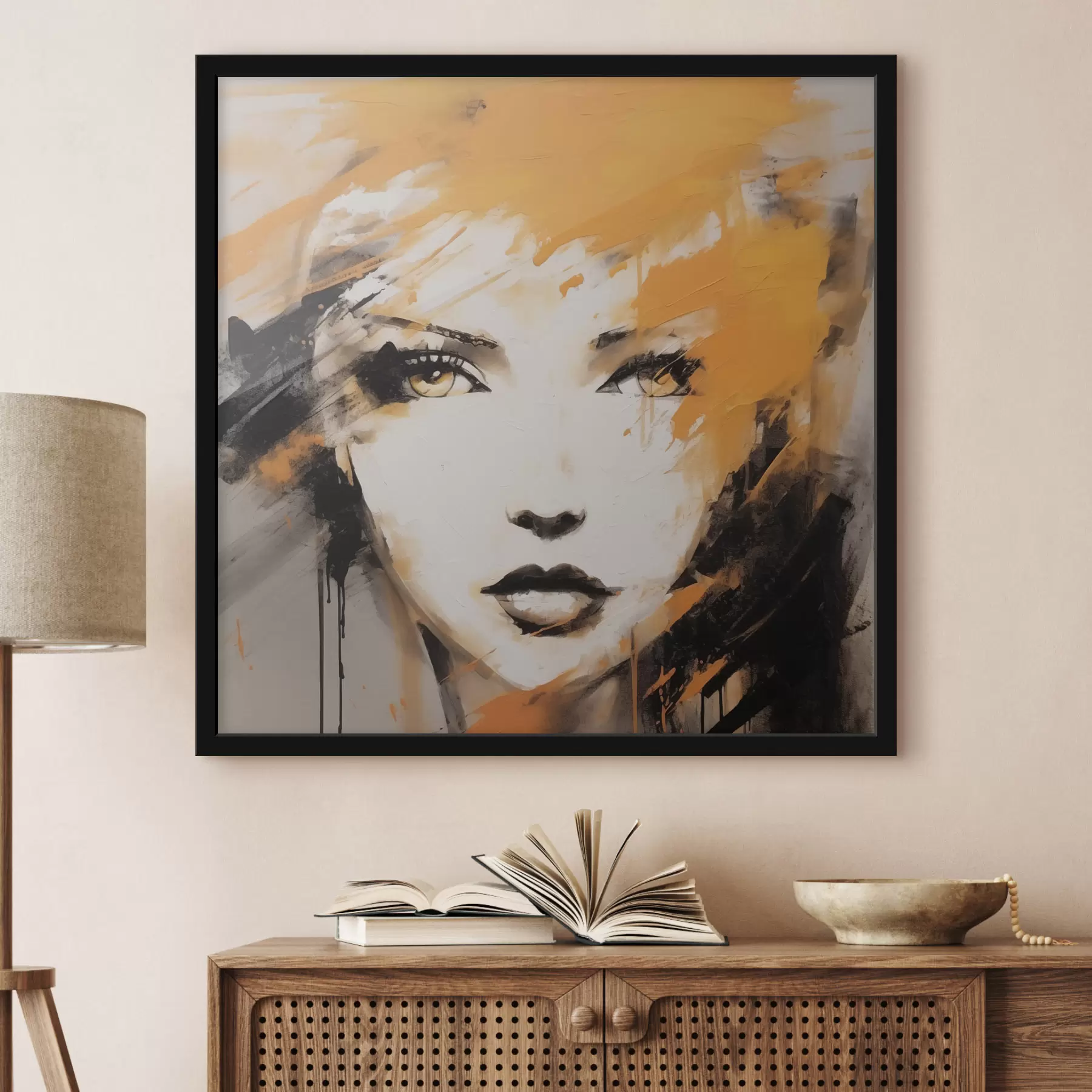 Fototapetes Abstraktais portrets f47351