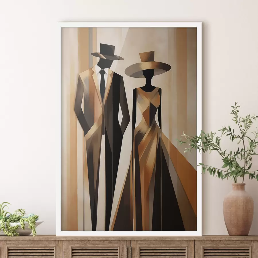 Fototapetes Abstrakts pāris f47356