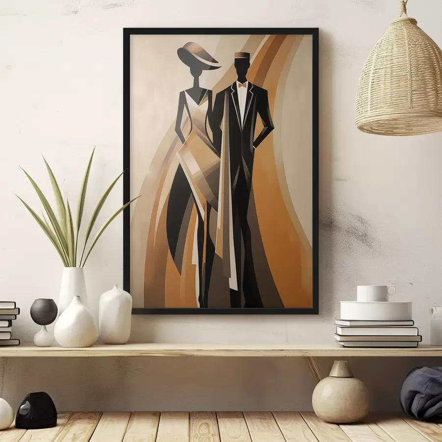 Fototapetes Abstrakts pāris f47357