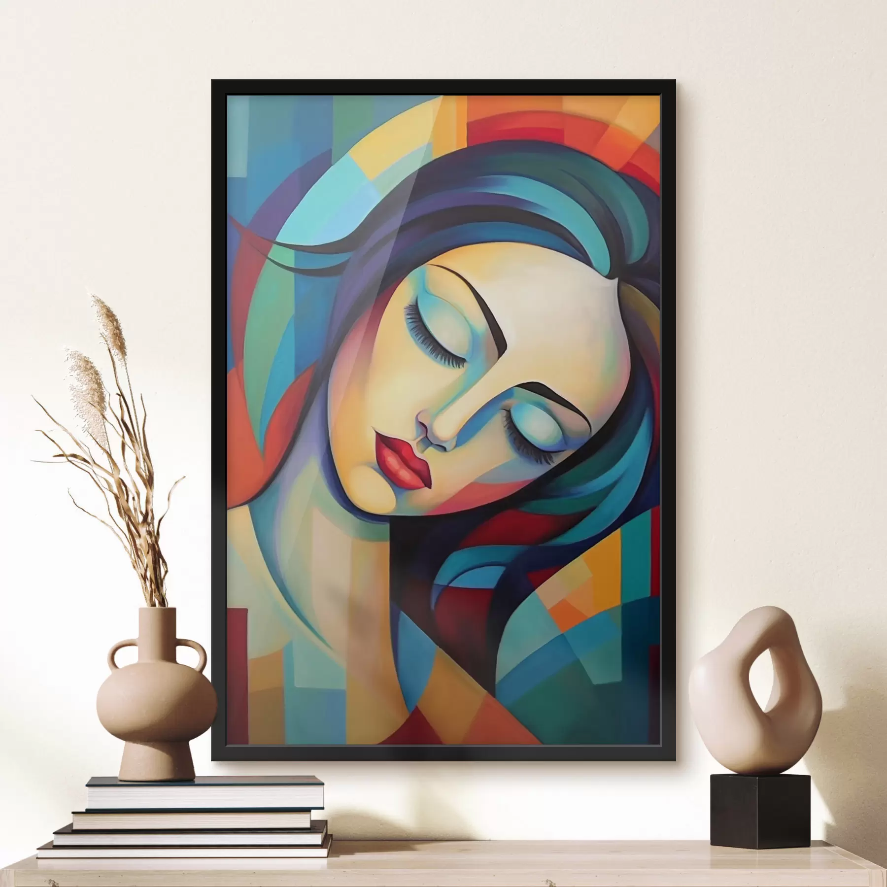 Fototapetes Abstrakts meitenes portrets f47362