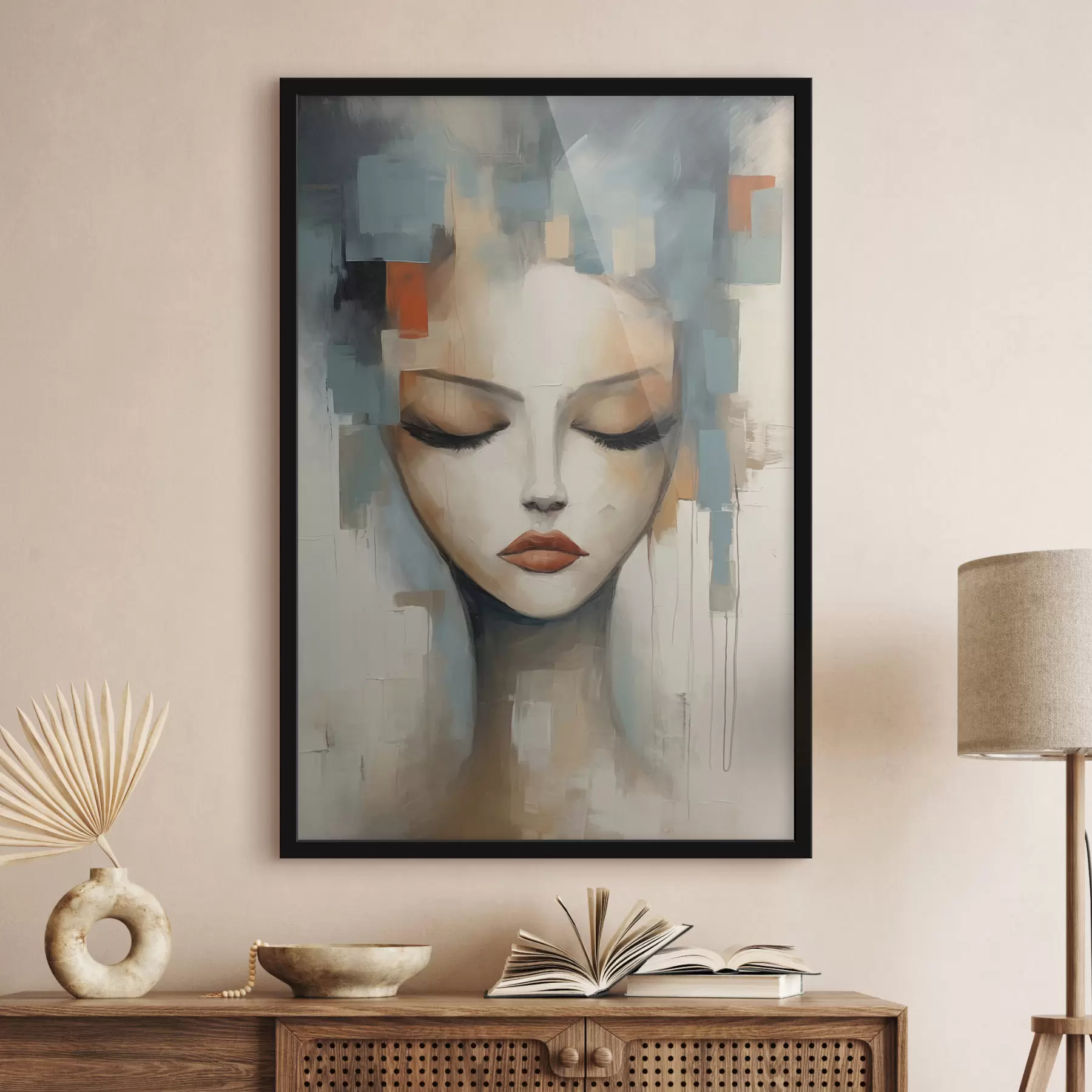 Fototapetes Abstrakts meitenes portrets f47364