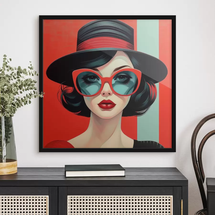 Fototapetes Popārta meitene f47384