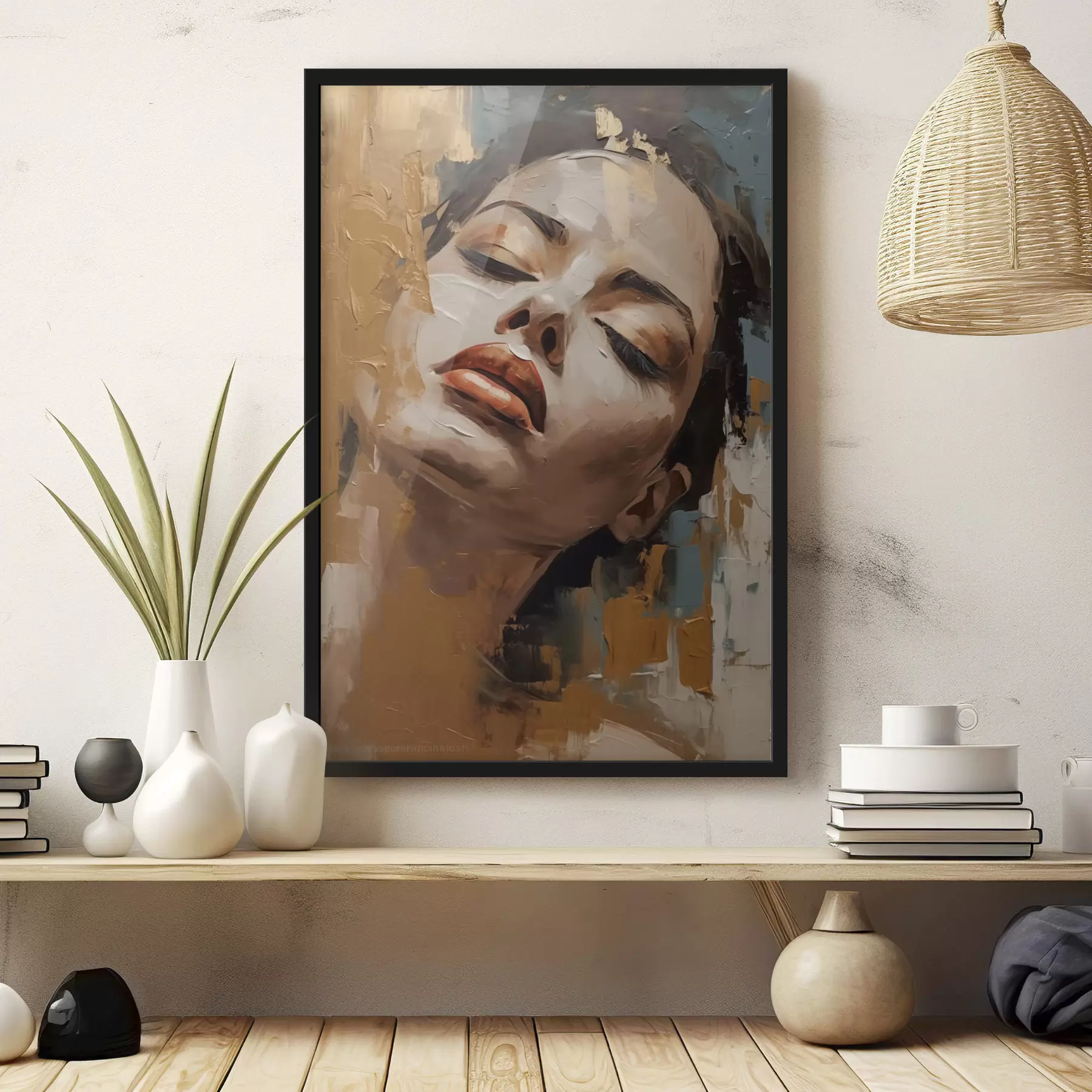 Fototapetes Abstrakts meitenes portrets f47392