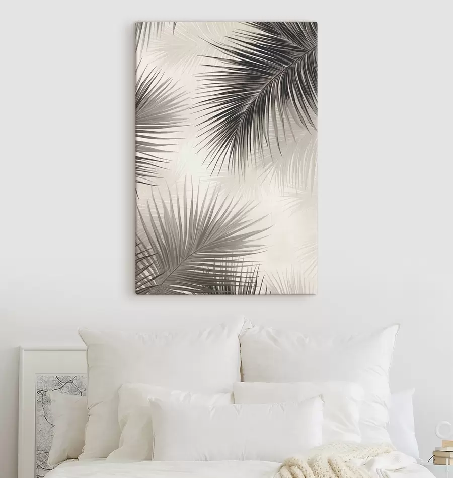 Glezna Krāsotas palmu zaru s47505