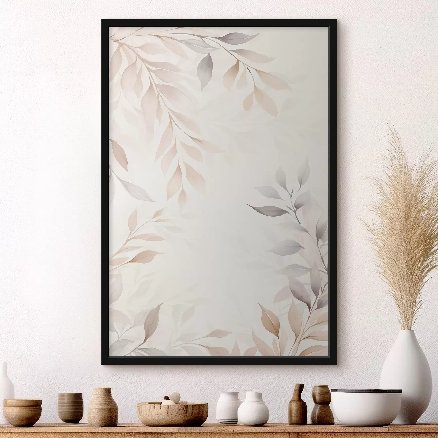 Fototapetes Delikātas gaišas zaras f47504