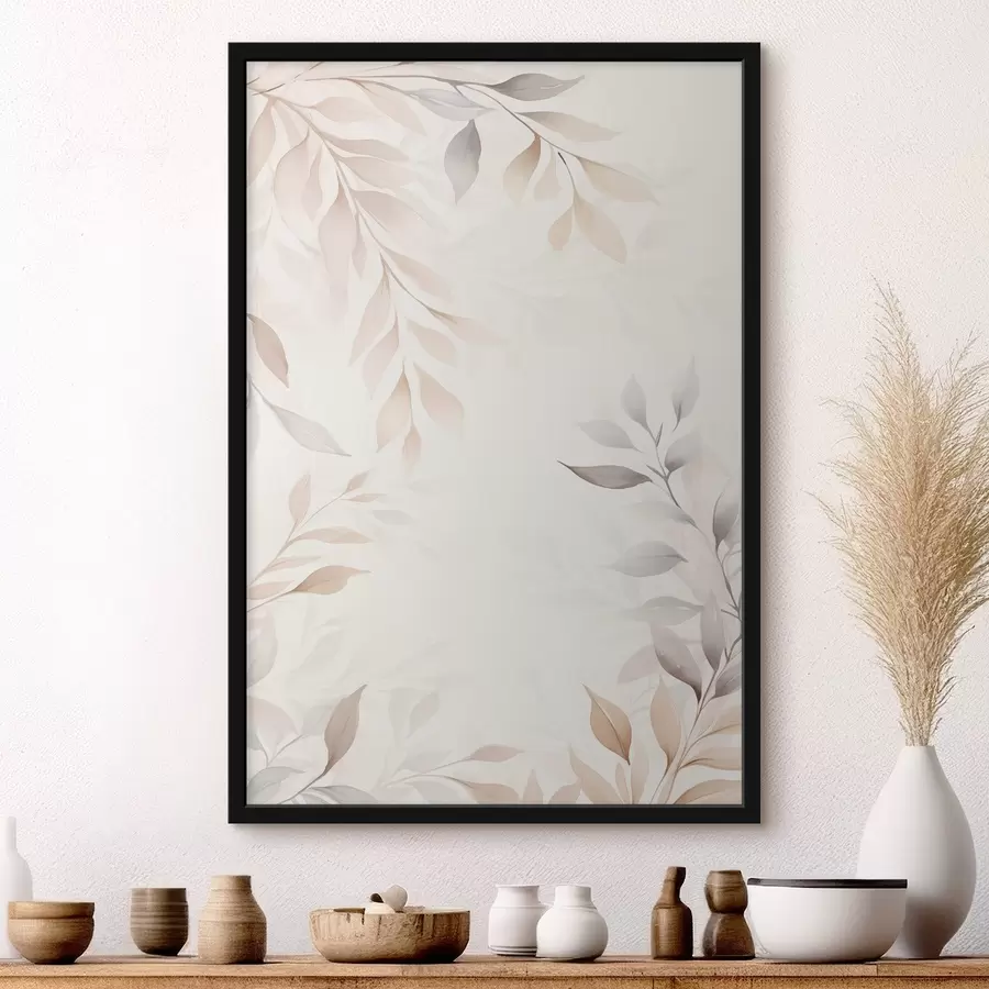 Fototapetes Delikātas gaišas zaras f47504