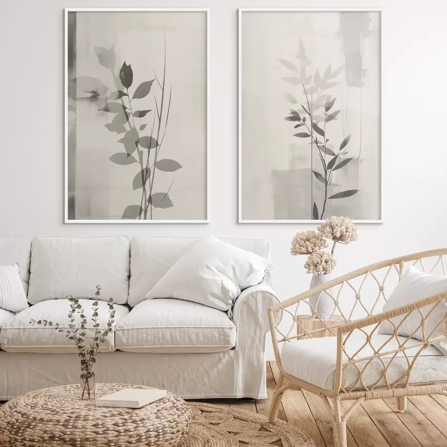 Fototapetes Abstraktas lapu zaru d01134