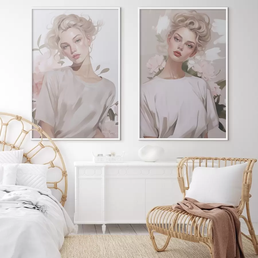 Fototapetes Meitenes portrets d01187