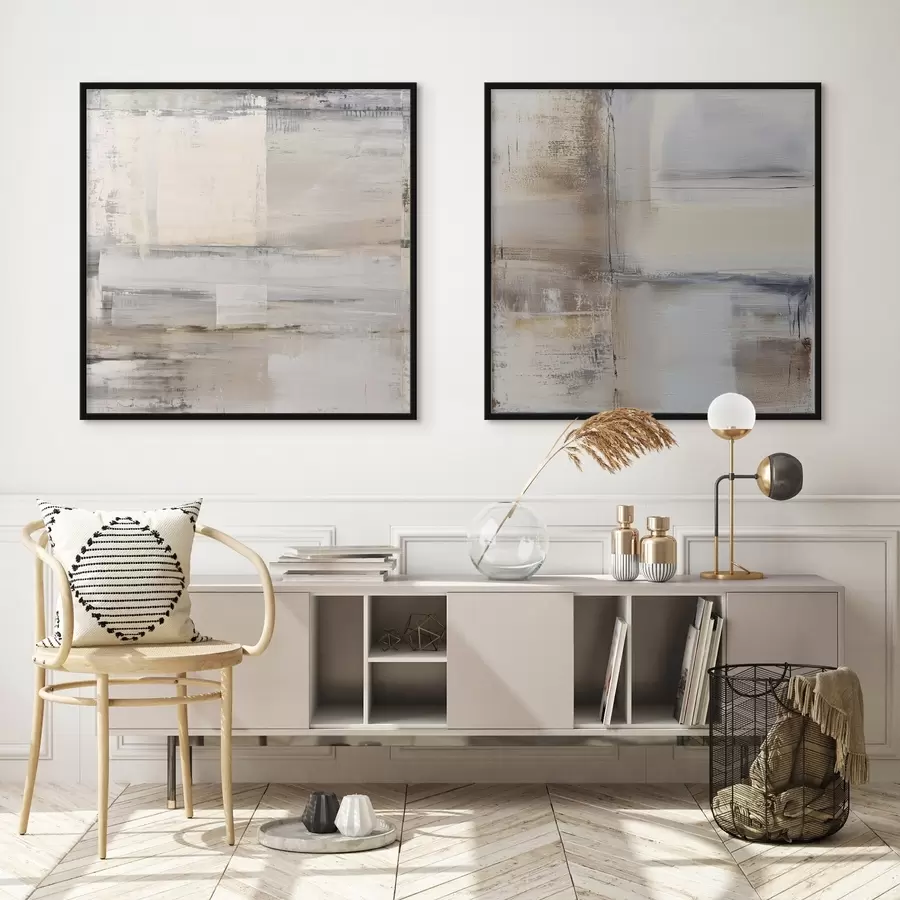 Fototapetes mūsdienu abstrakcija klusinātos toņos d01171