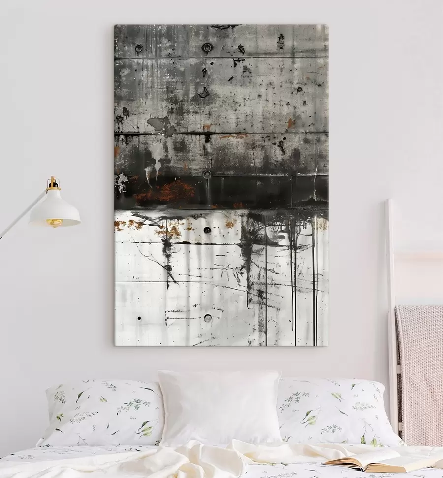 Glezna Krāsas šļakatas uz betona sienas, akvareļa imitācija s47633