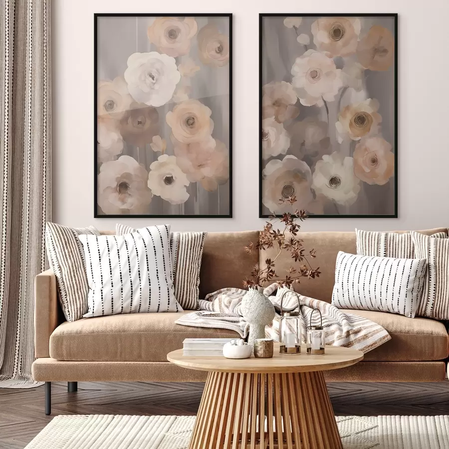 Fototapetes Abstrakti ziedi d00542