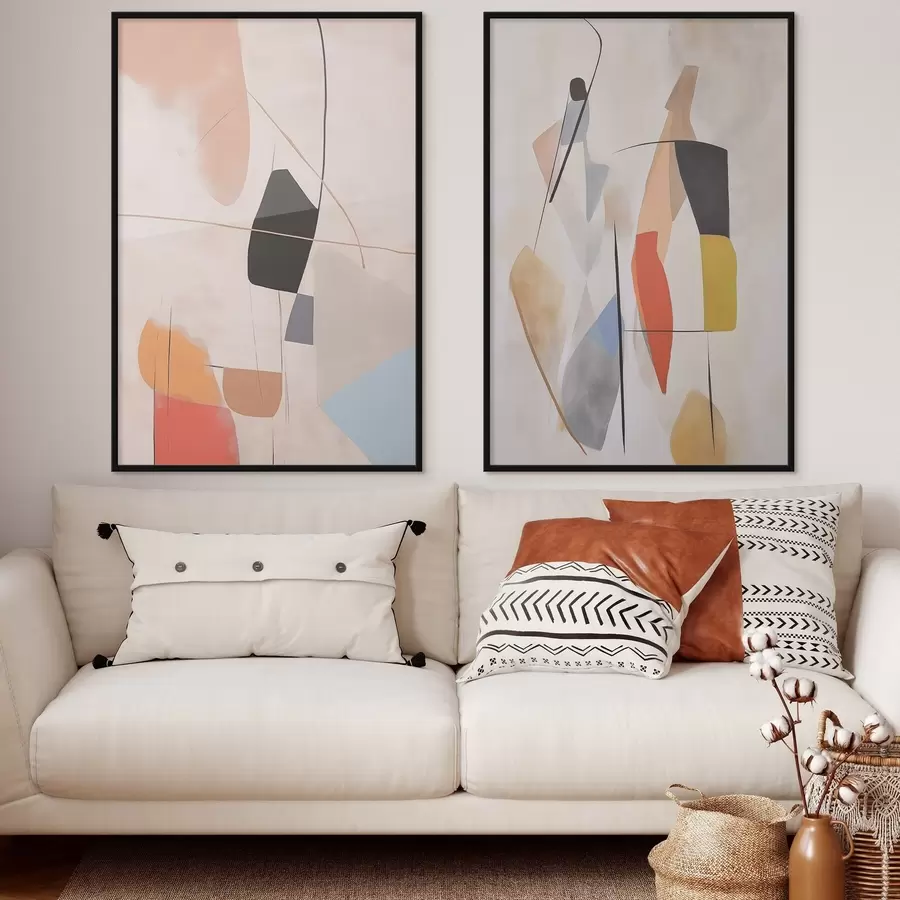 Fototapetes Ģeometriskā abstrakcija d00562