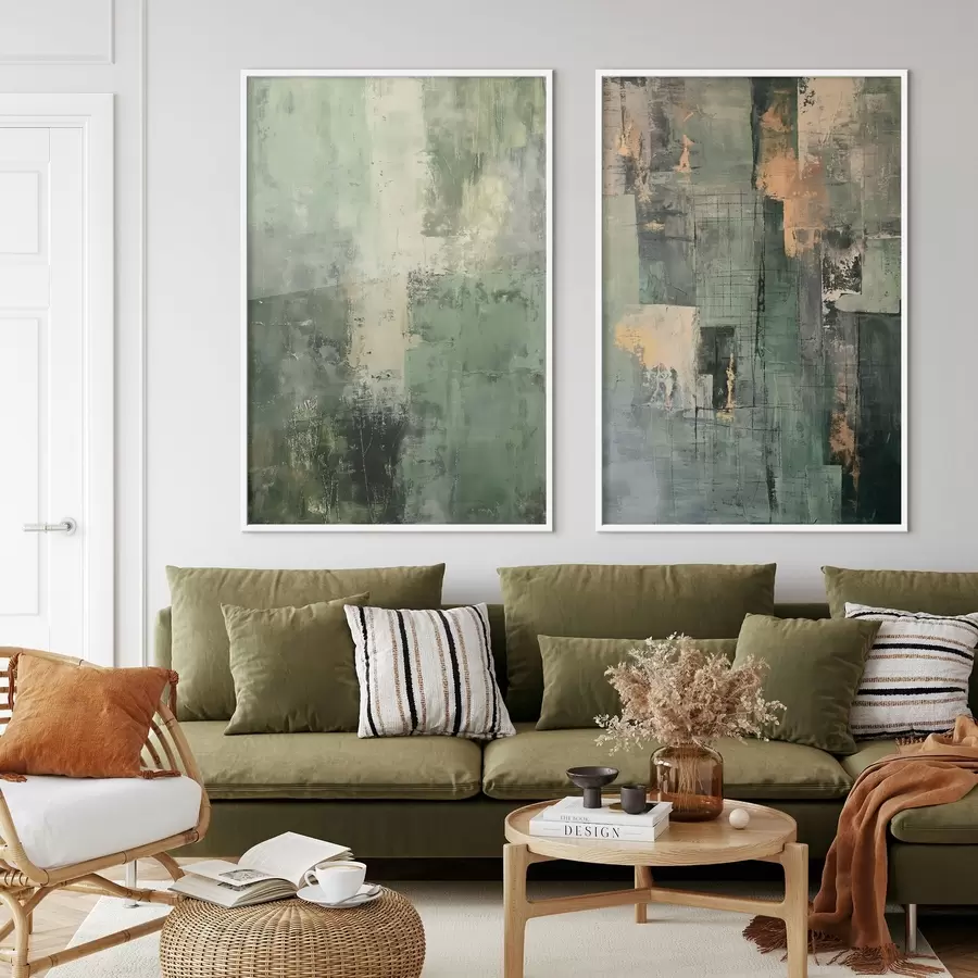 Fototapetes Zaļā abstrakcija d01230