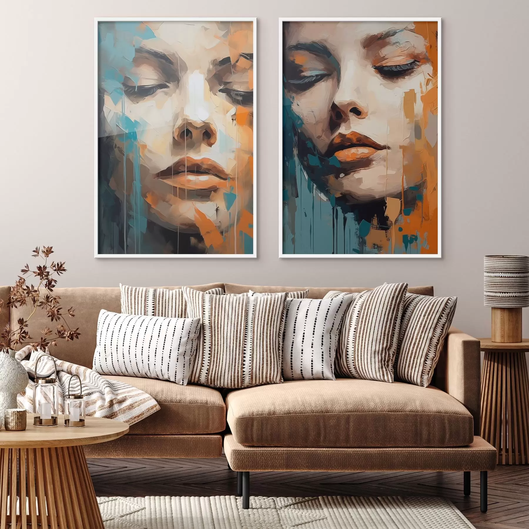 Fototapetes Abstraktie portreti d01196