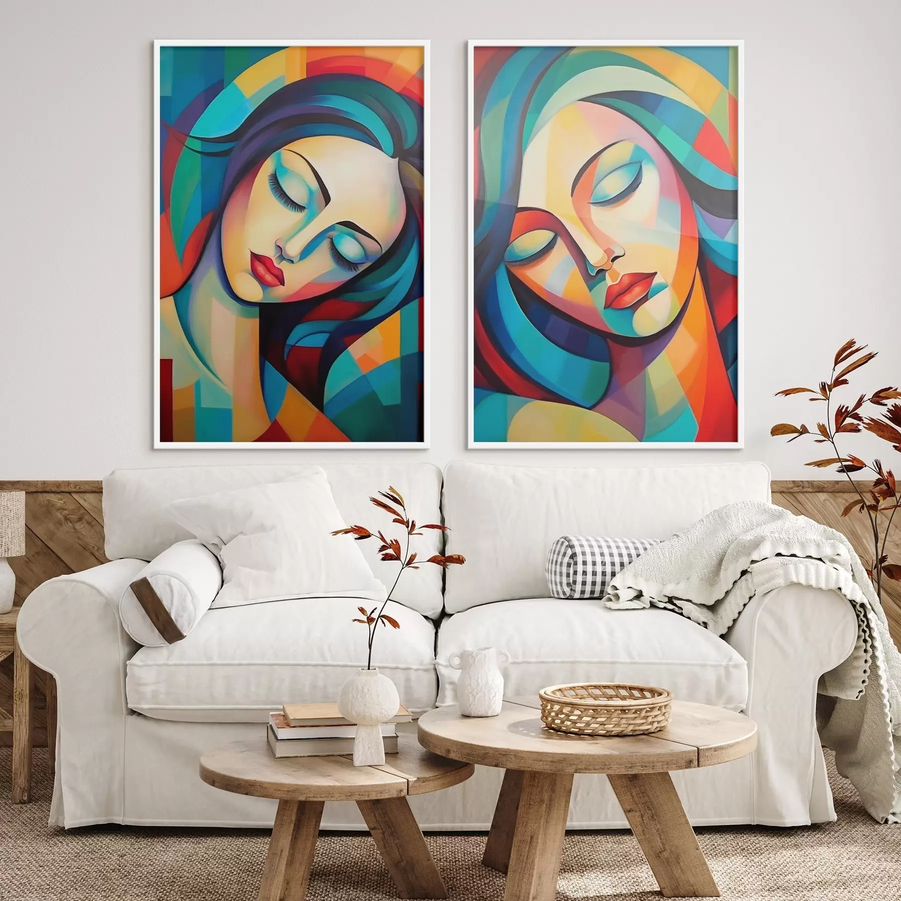 Fototapetes Abstraktie portreti d01203