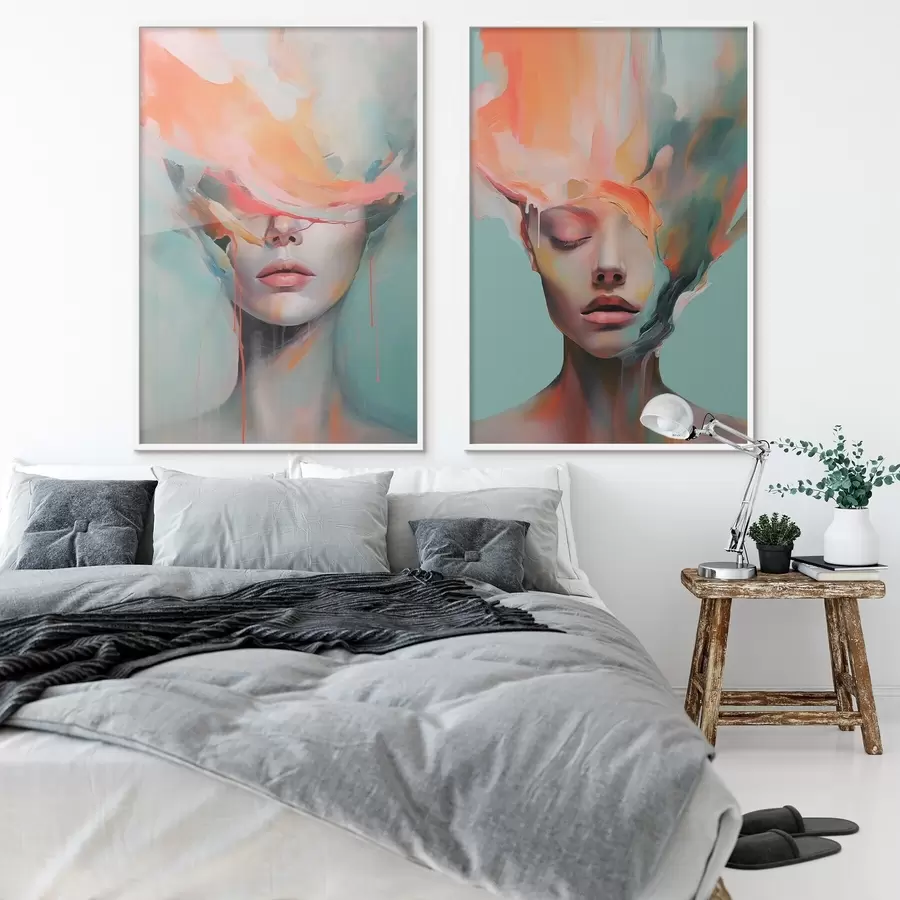 Fototapetes Abstraktie portreti d01211