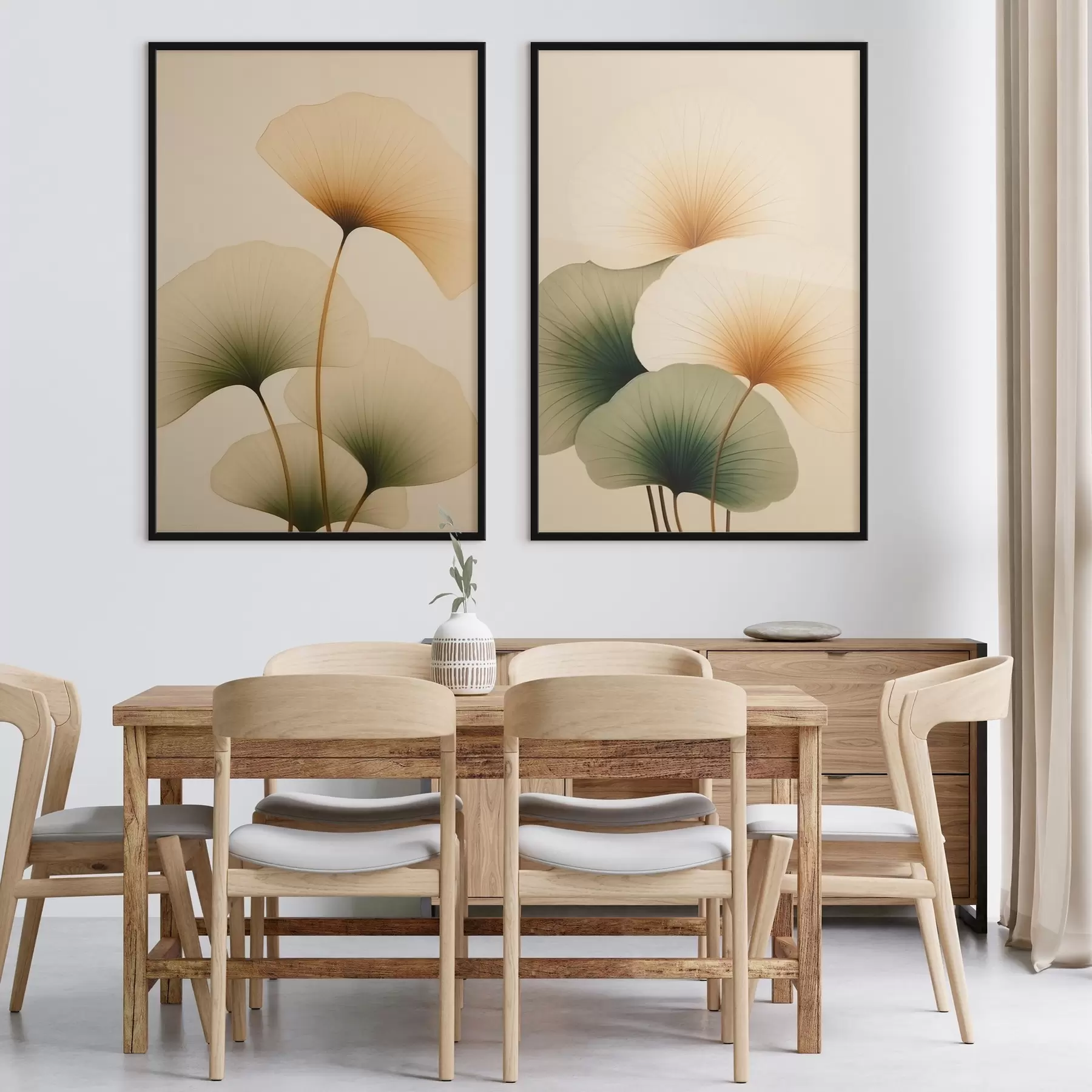 Fototapetes Ginkgo lapas d01213