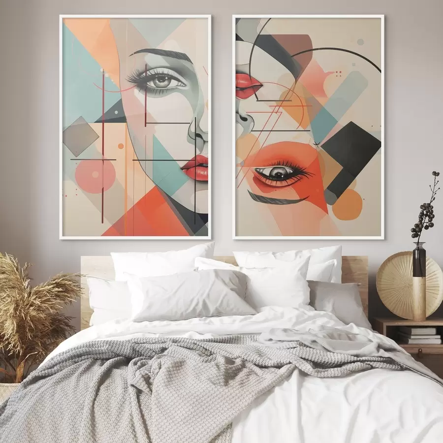 Fototapetes Sejas un ģeometriskas formas d01253