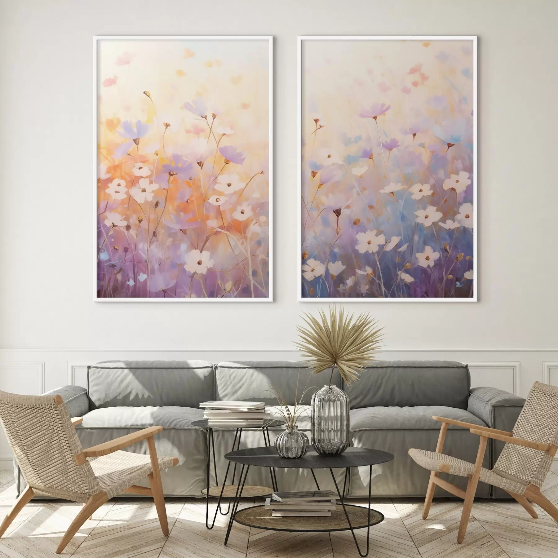 Fototapetes Mazie savvaļas ziedi d01255