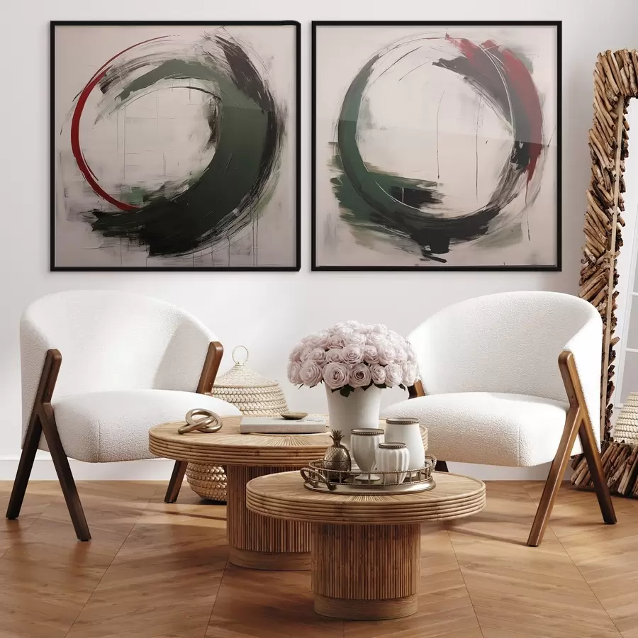 Fototapetes Abstraktie apļi d01207