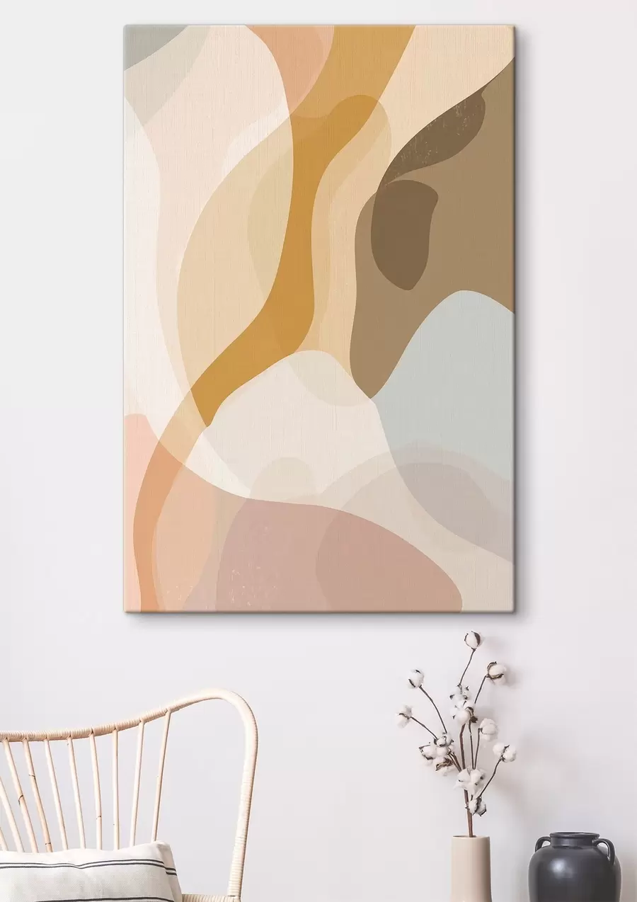 Glezna Abstrakcija, akvareļa imitācija s47648