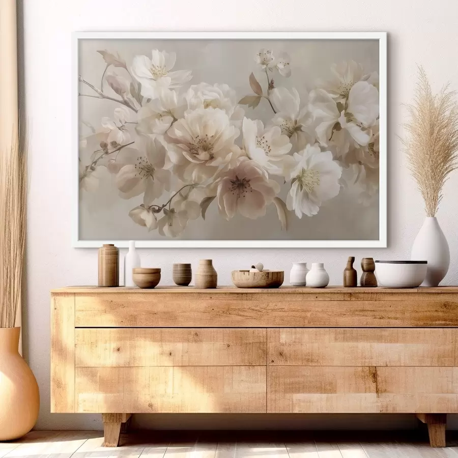 Fototapetes Dažādi liela izmēra ziedi f47646