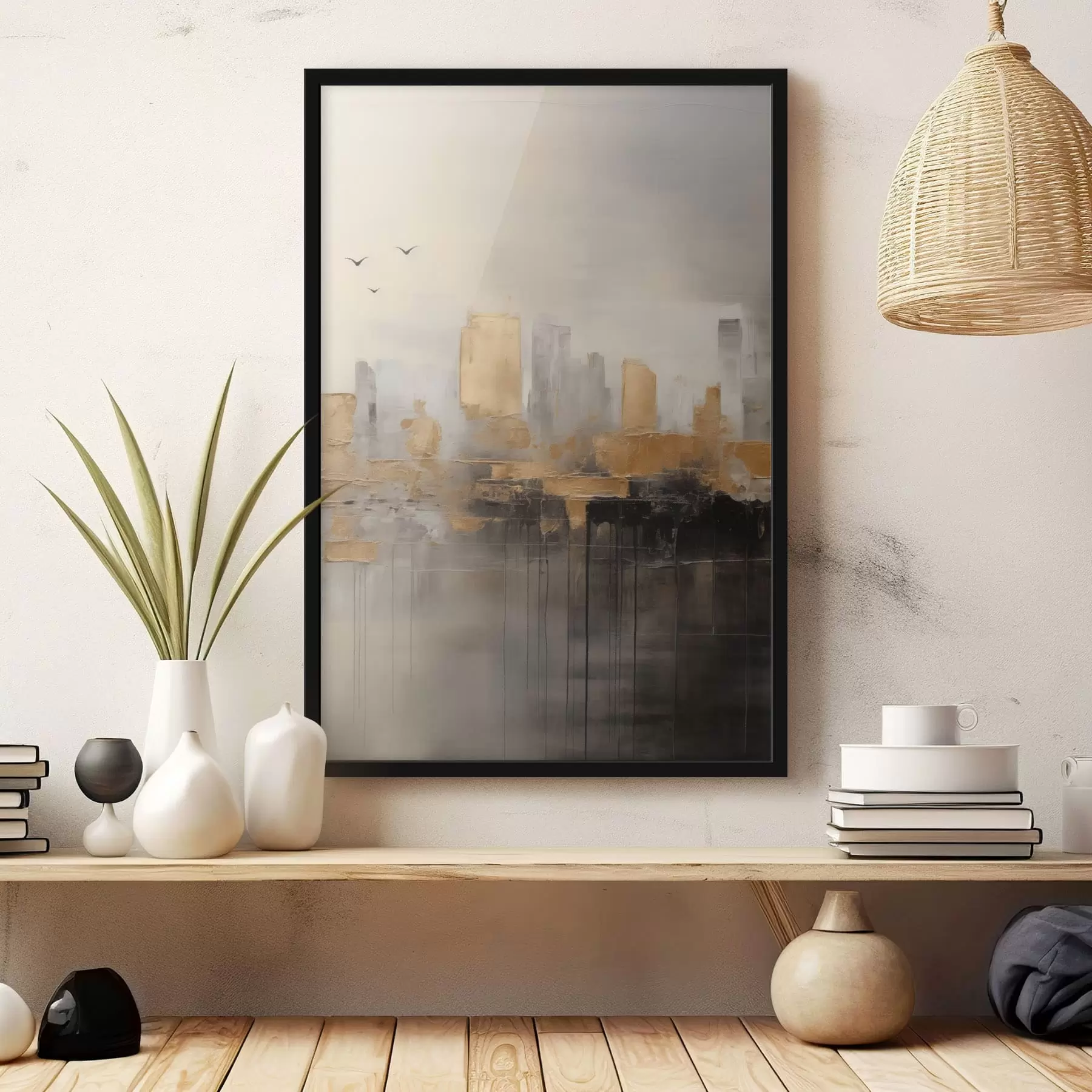 Fototapetes Pilsēta klusās ēnās f47673