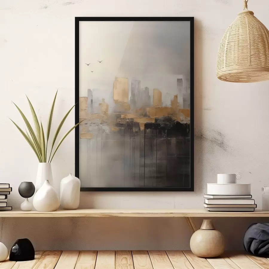 Fototapetes Pilsēta klusās ēnās f47673