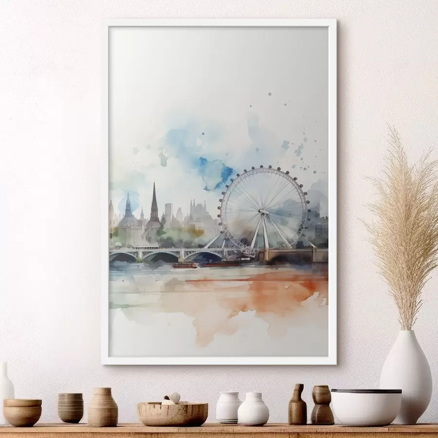 Fototapetes Londonas ainava f47681