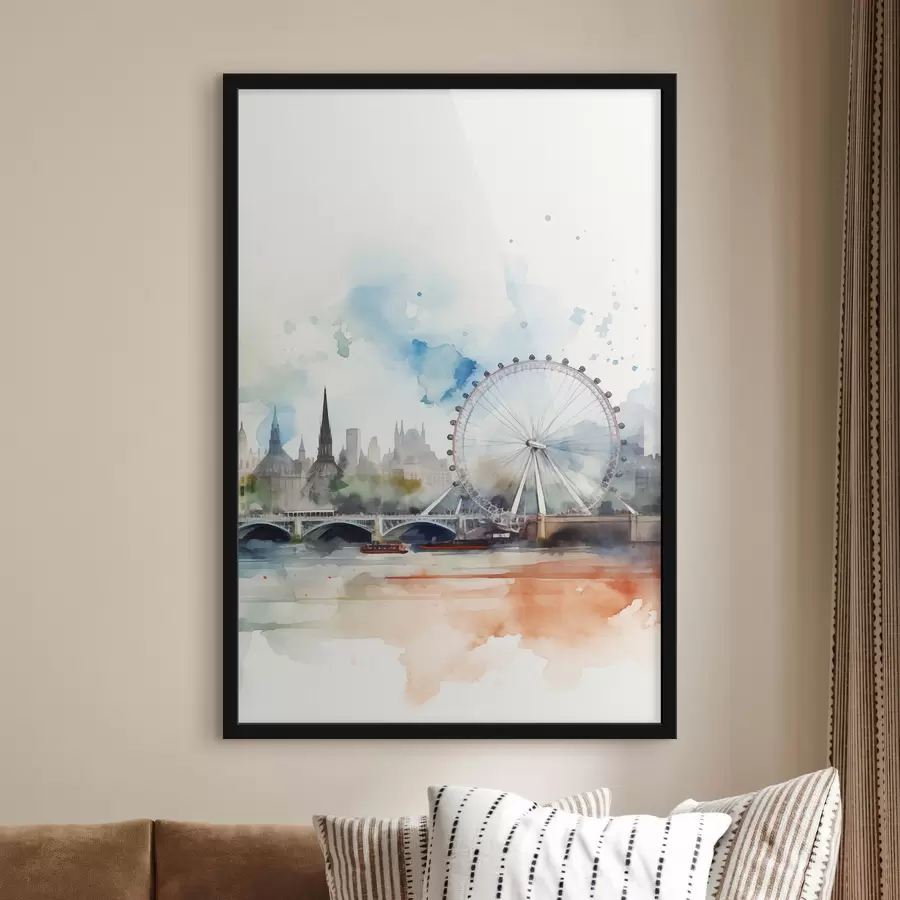 Fototapetes Londonas ainava f47681