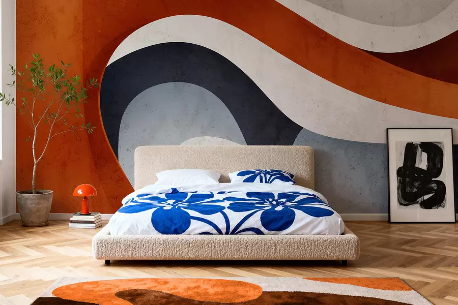 Fototapetes Ģeometriskais telpa w05169