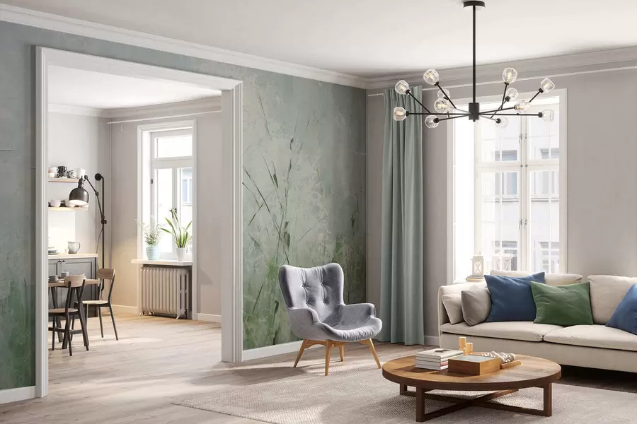 Fototapetes Zāles vieglums w05176