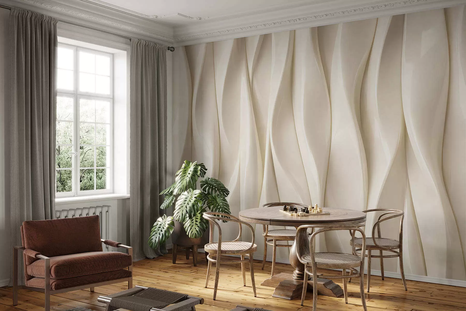 Fototapetes Vertikālais ritms w05181