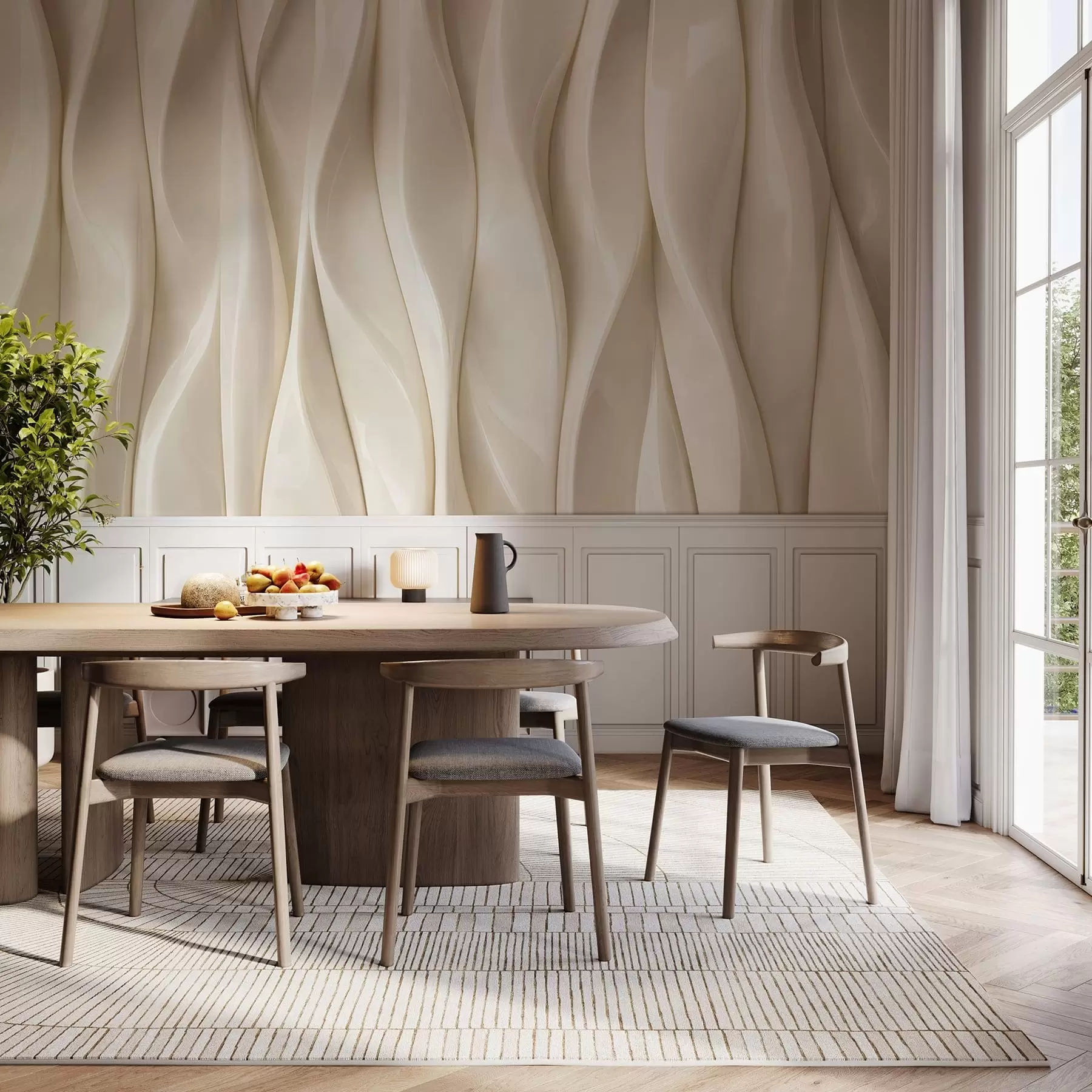 Fototapetes Vertikālais ritms w05181