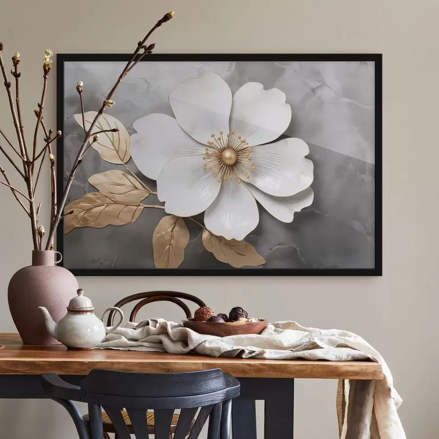 Fototapetes Liels zieds f47699