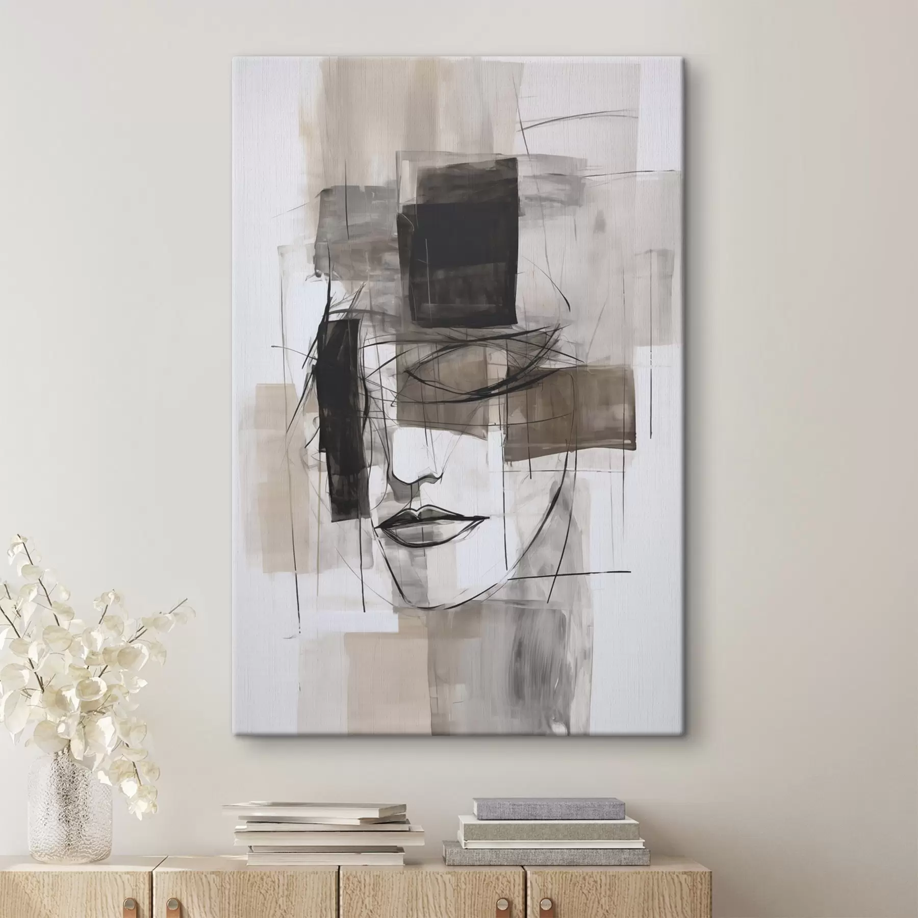 Glezna Abstraktā kompozīcija s47716