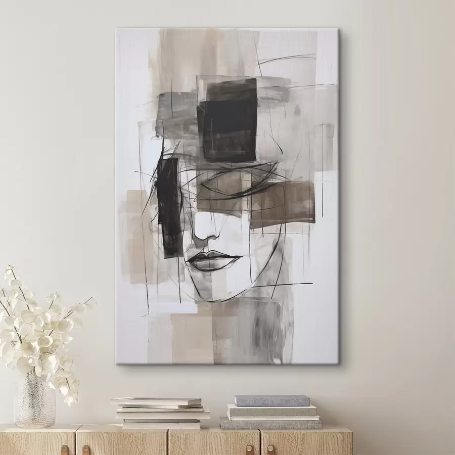 Glezna Abstraktā kompozīcija s47716