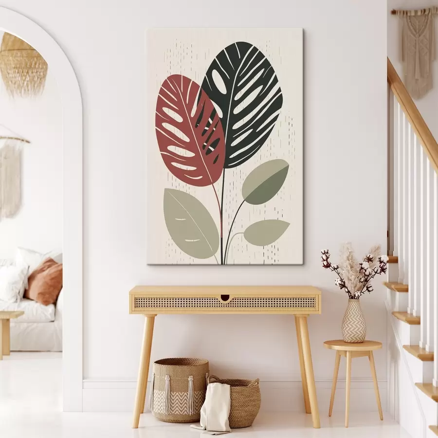 Glezna Tropu lapas s47728