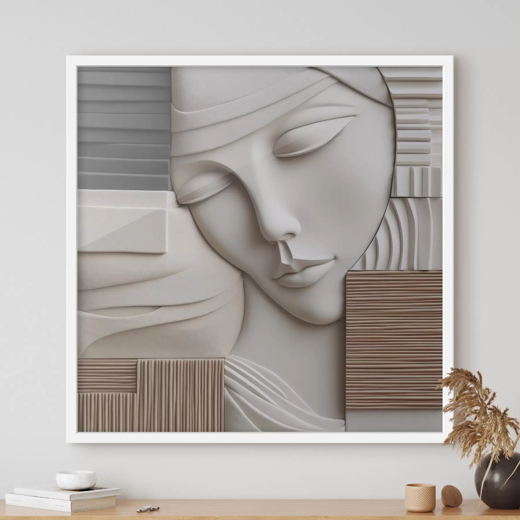 Fototapetes Abstraktais portrets f47709