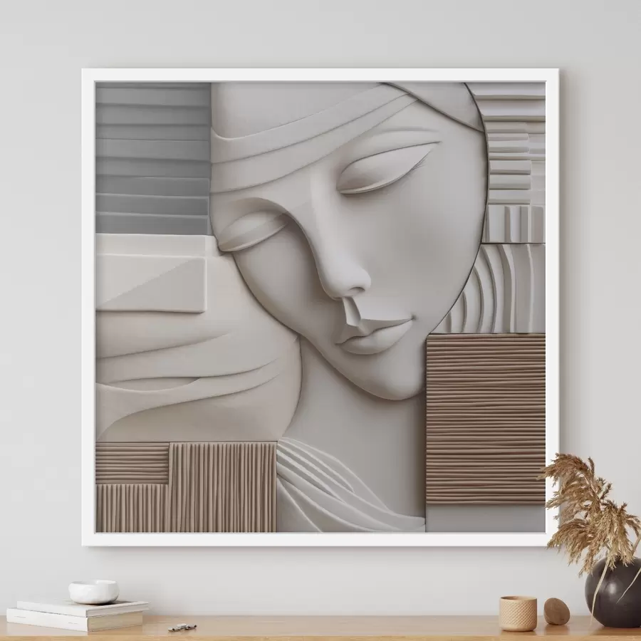 Fototapetes Abstraktais portrets f47709