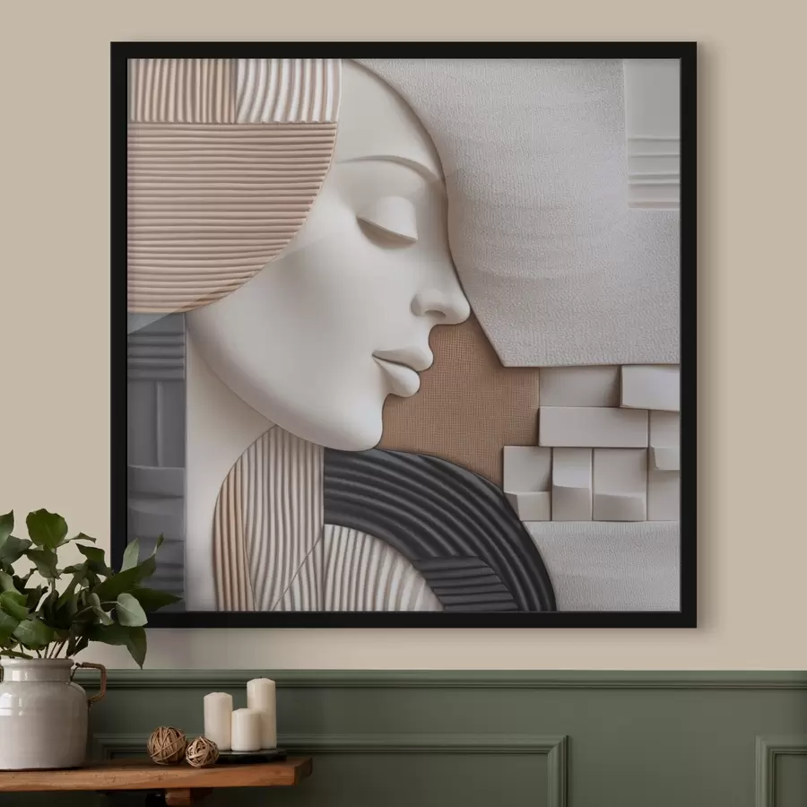 Fototapetes Abstraktais portrets f47710