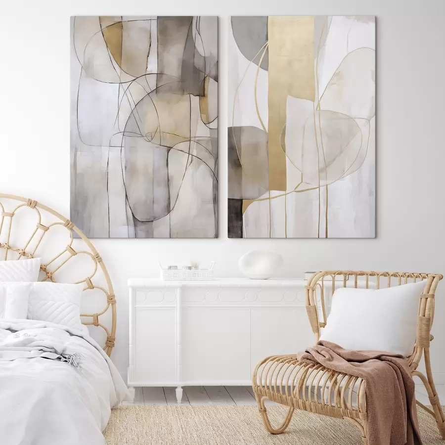 Glezna Glezniecības abstrakcijas imitācija m01294