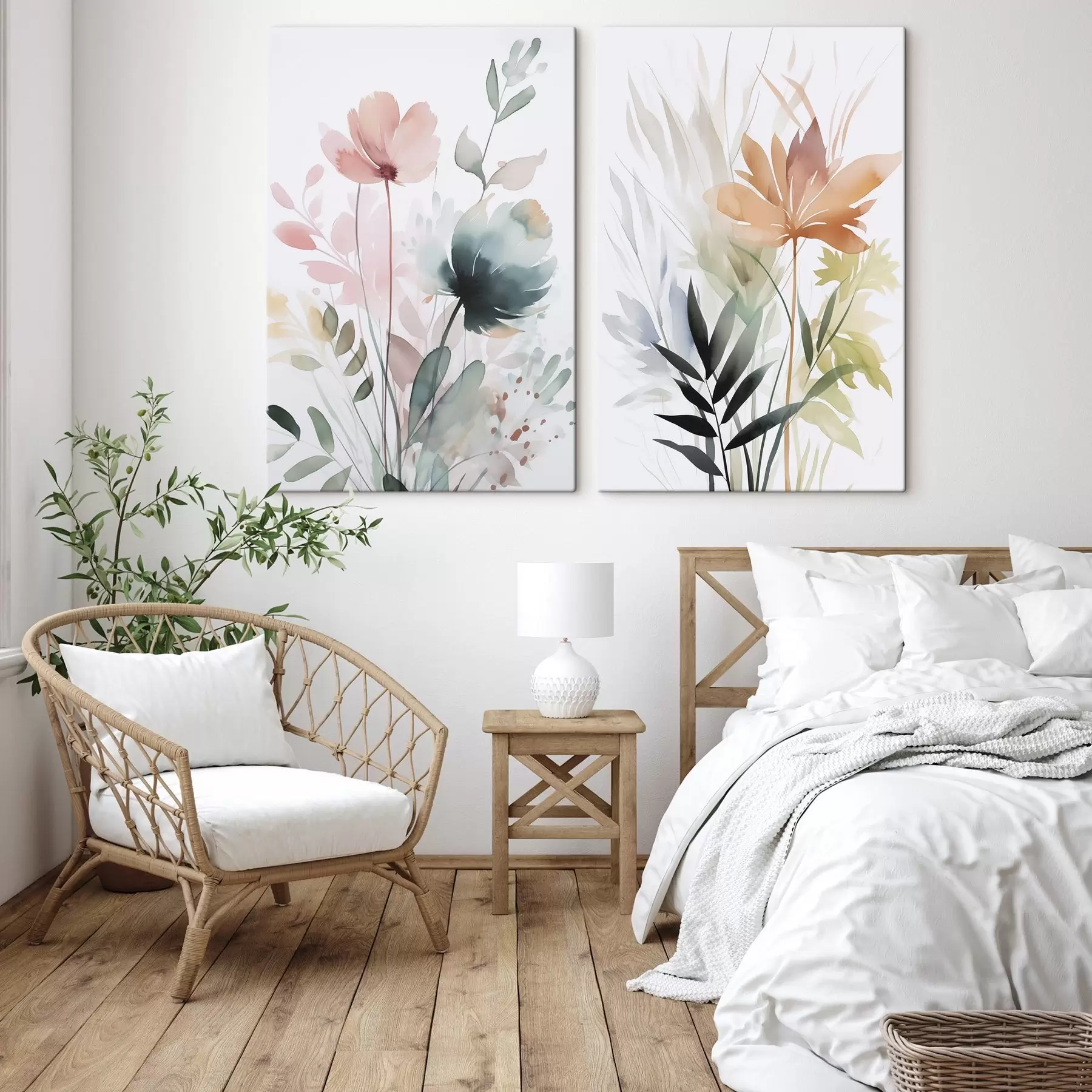 Glezna Veģetācijas imitācija akvareļkrāsā m01297