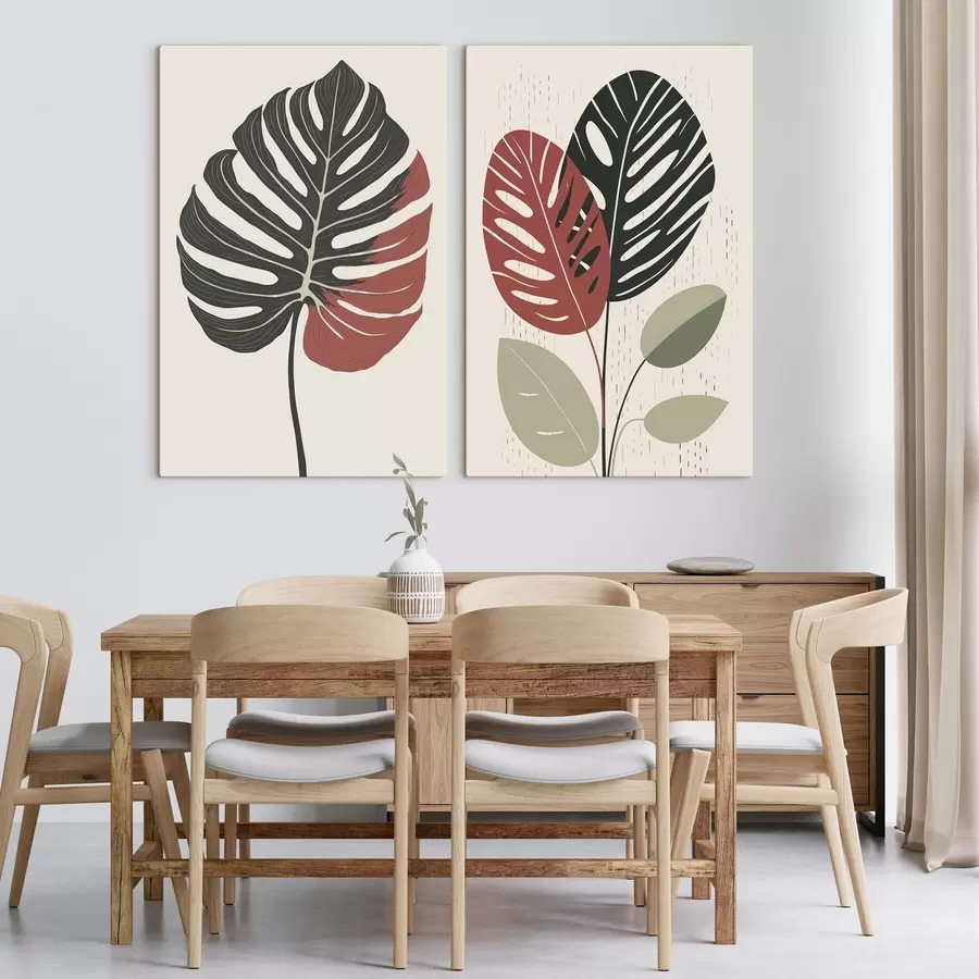 Glezna Tropu lapas m01298