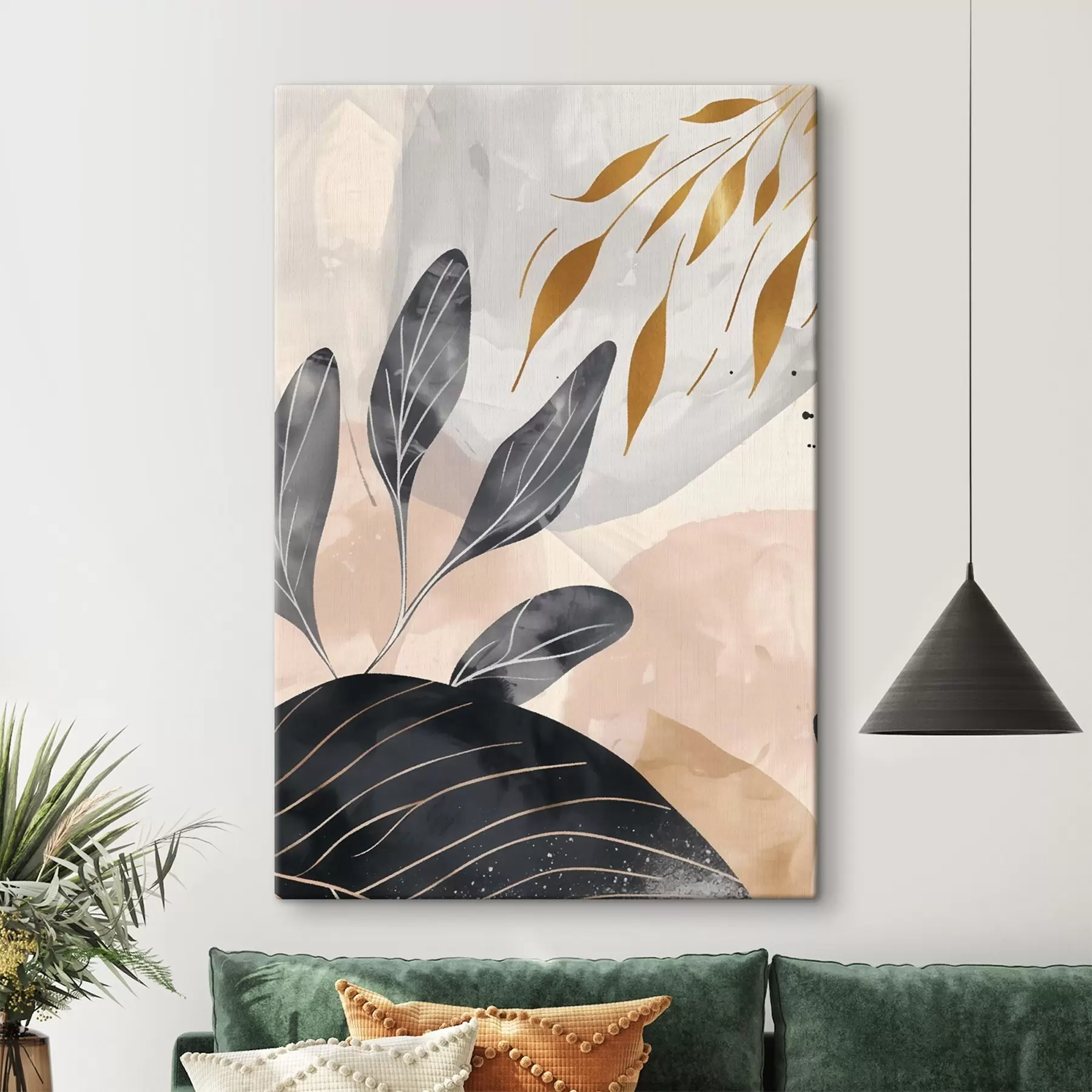 Glezna Ziedu abstrakcija s47743