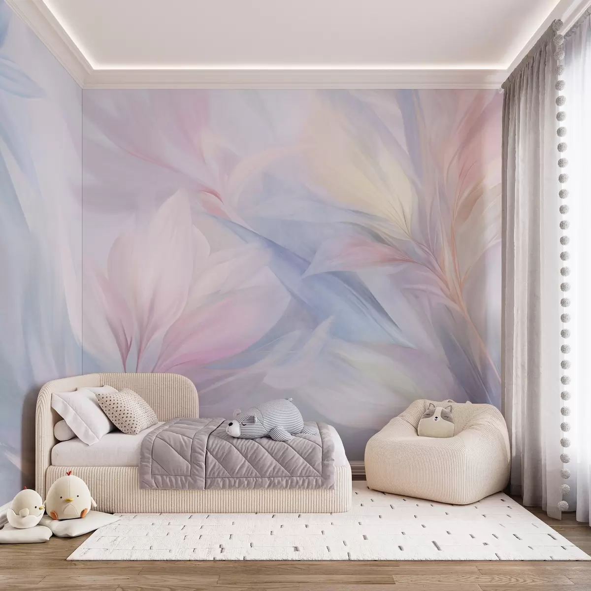 Fototapetes Spalvas pasteļtoņos w09634