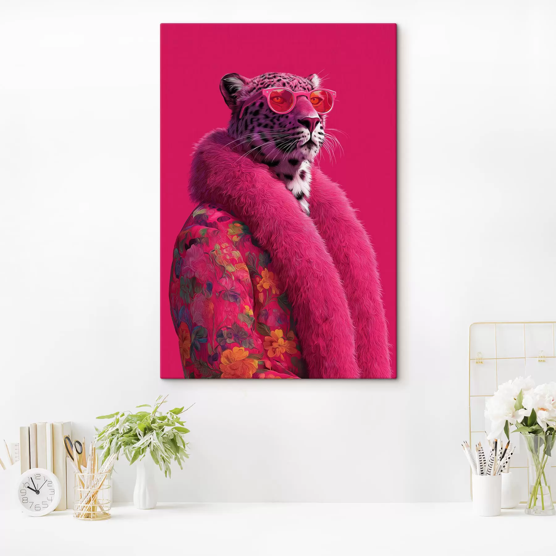 Glezna Leopards krāšņā kažokā s47734