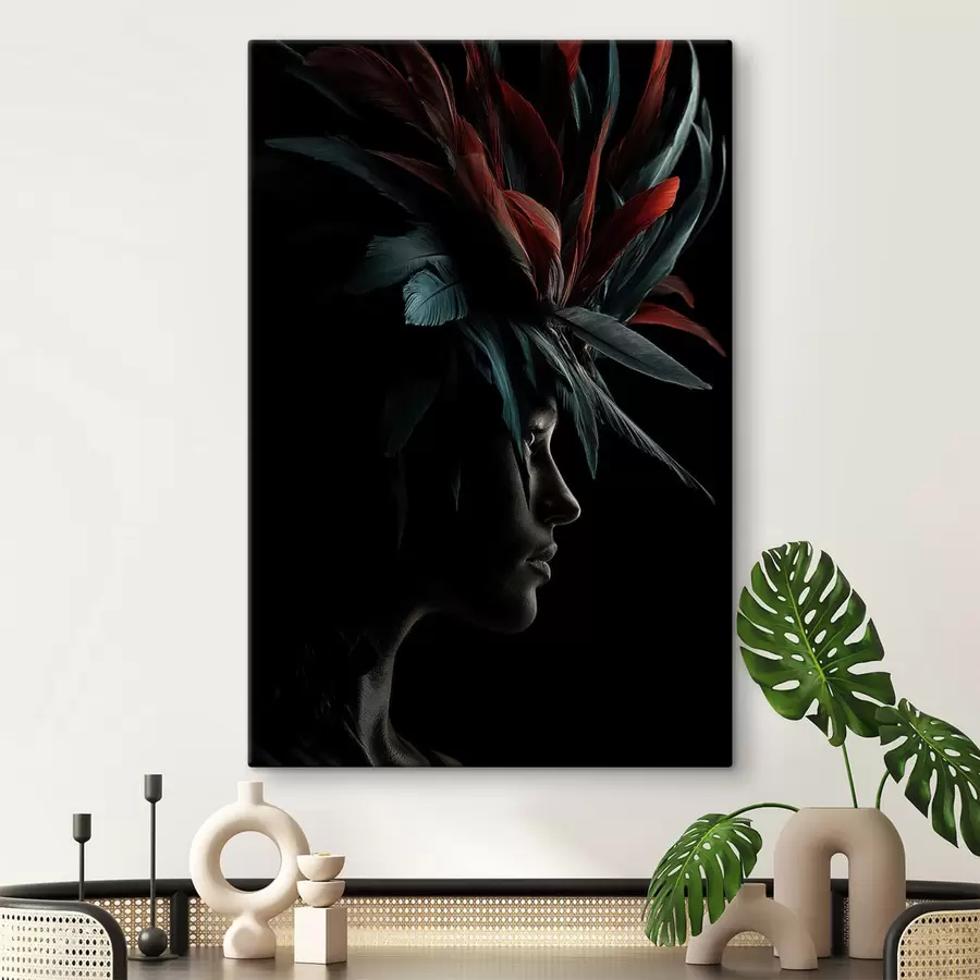 Glezna Portrets ar spalvām s47735