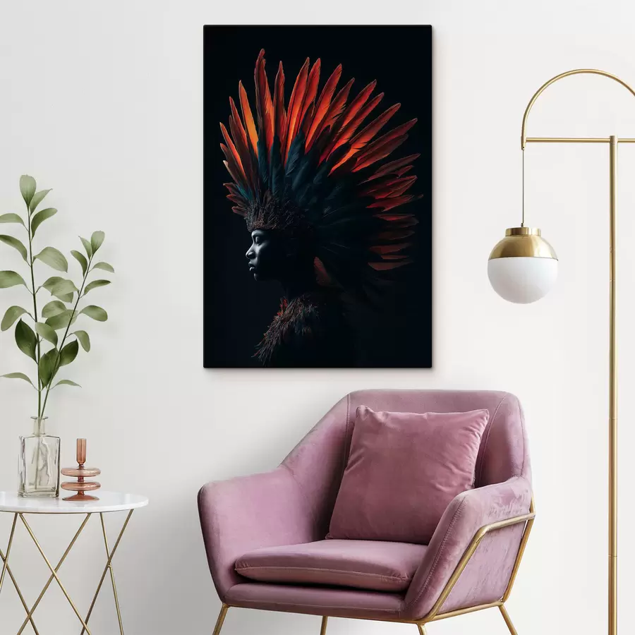 Glezna Portrets ar spalvām s47736