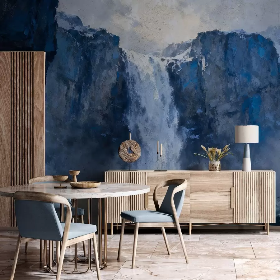 Fototapetes Grunge stila krāsots ūdenskritums w05177